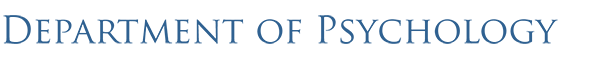 Department of Psychology logo