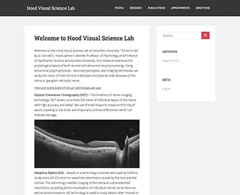 Hood: Hood Visual Science Lab