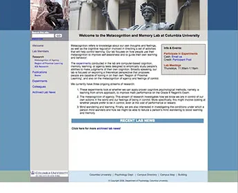 Metcalfe: Metacognition and Memory Lab