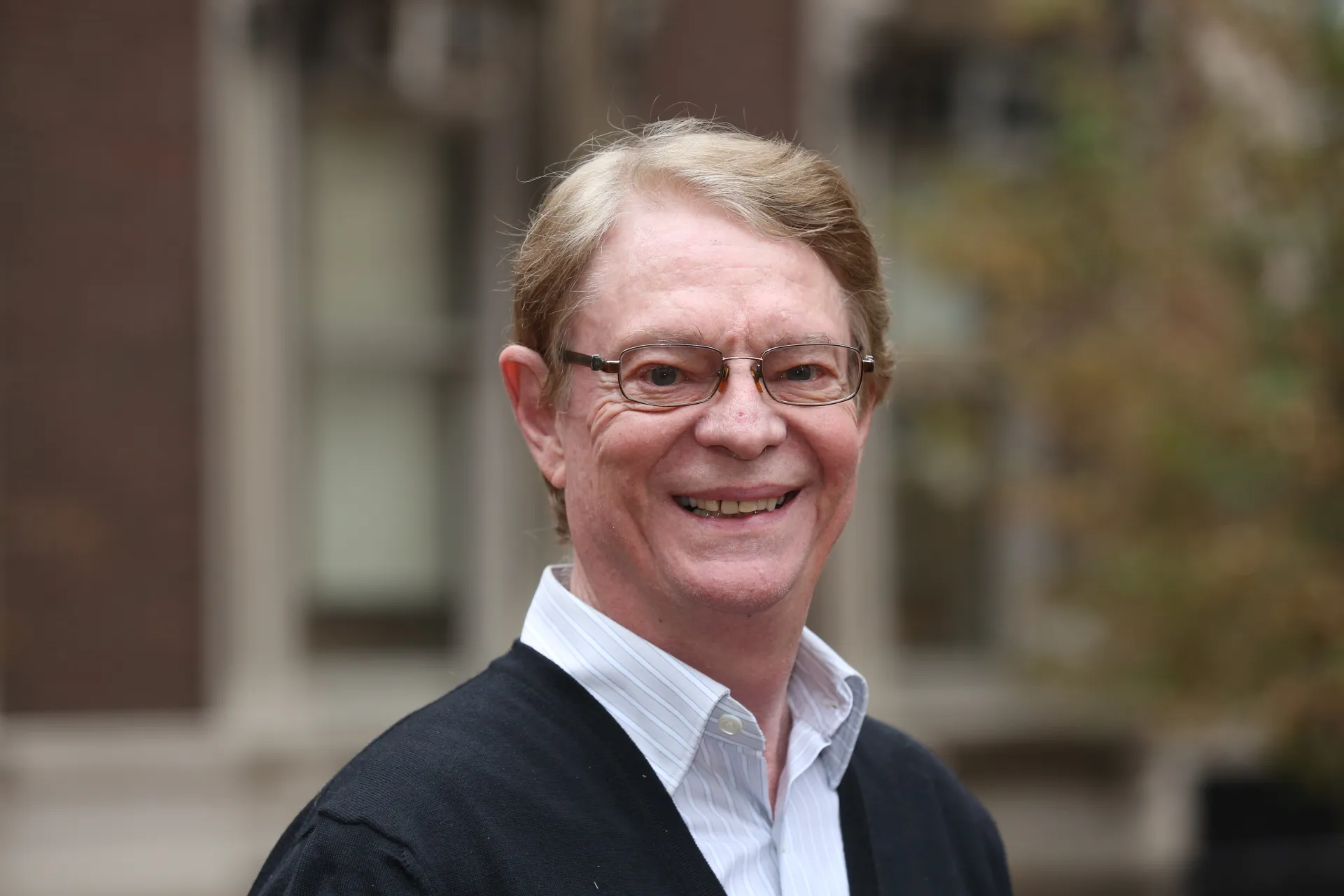 Tory Higgins smiling.