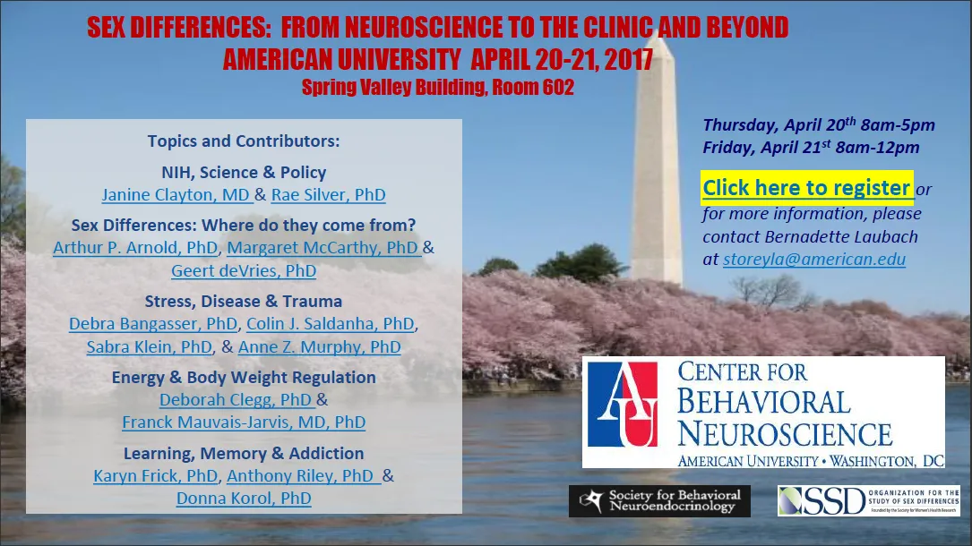 Flyer for Event at American University 